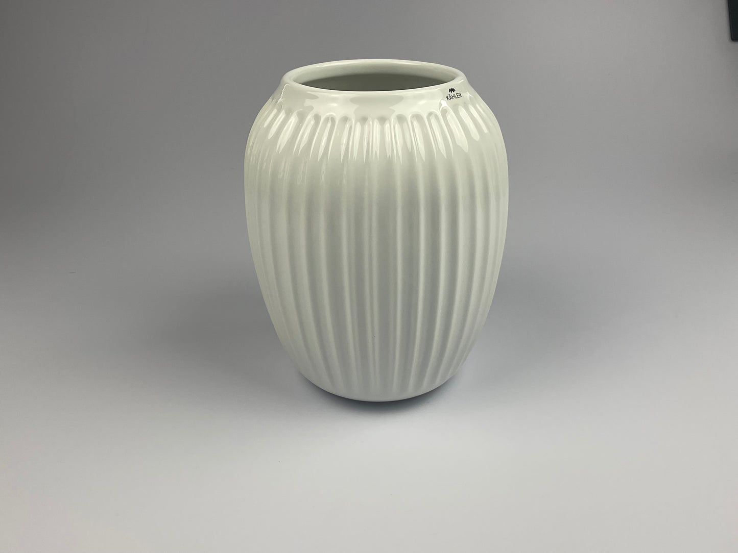 Kähler Hammershoi Vase 20 cm weiß