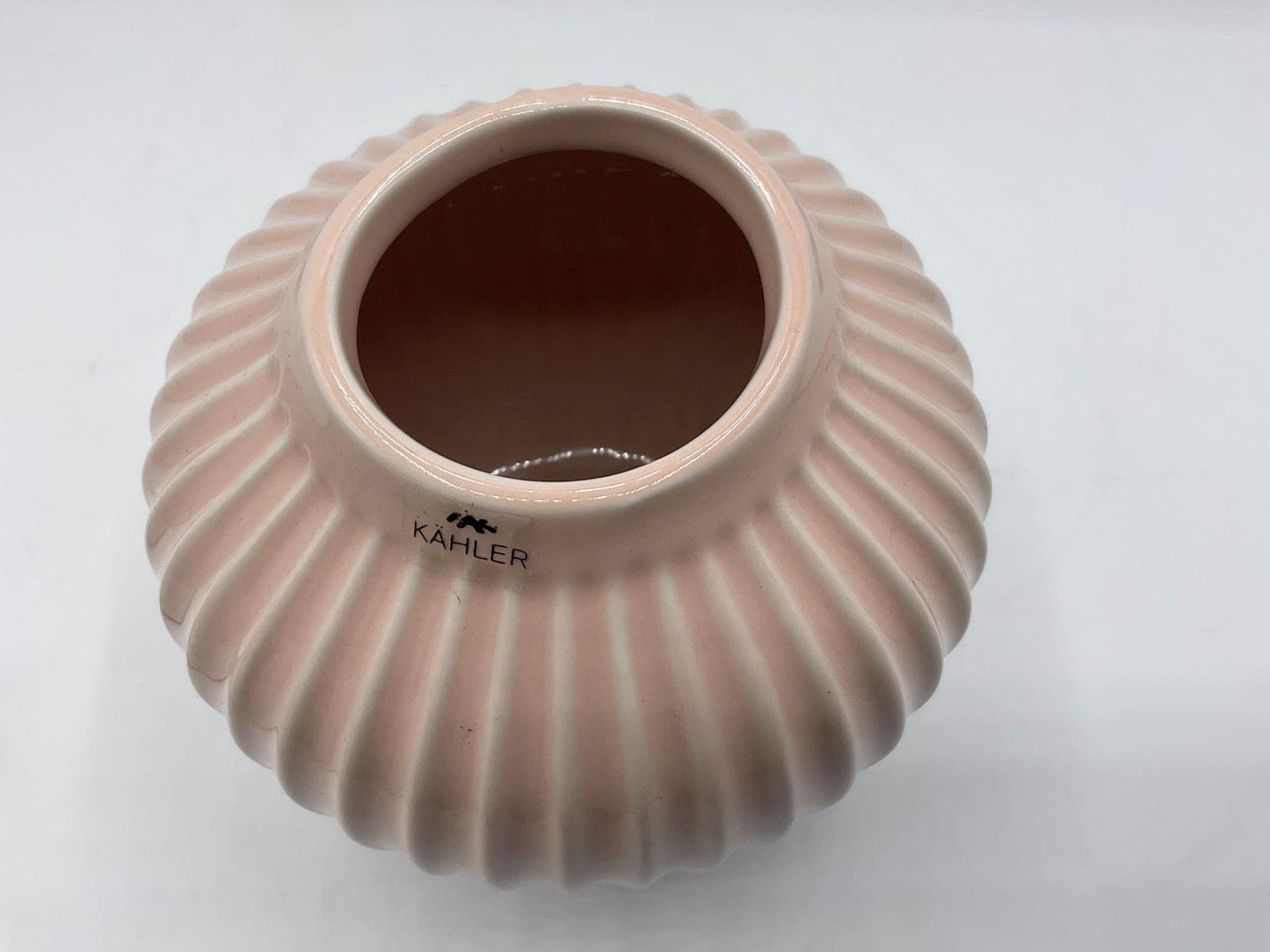 Kähler Hammershoi Vase klein rose H 125