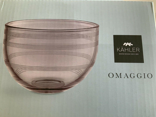 Kähler Ommaggio Bowl Durchmesser 180 - Pflaume