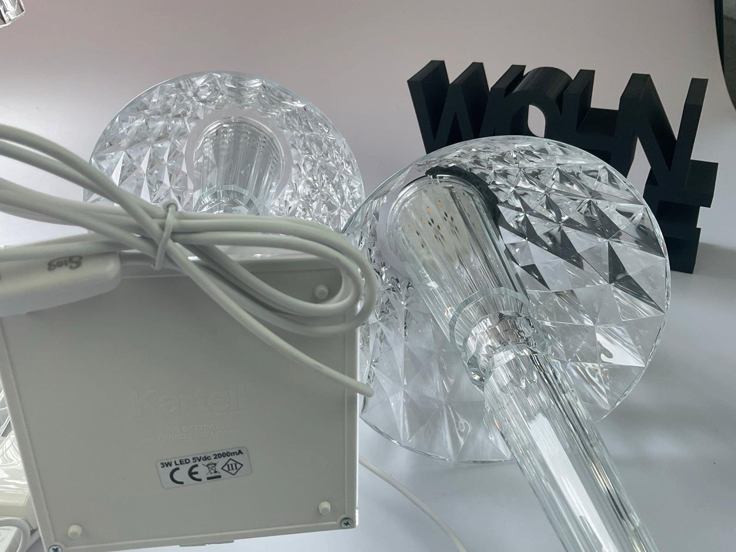 Kartell Big Battery (mit Kabel)
