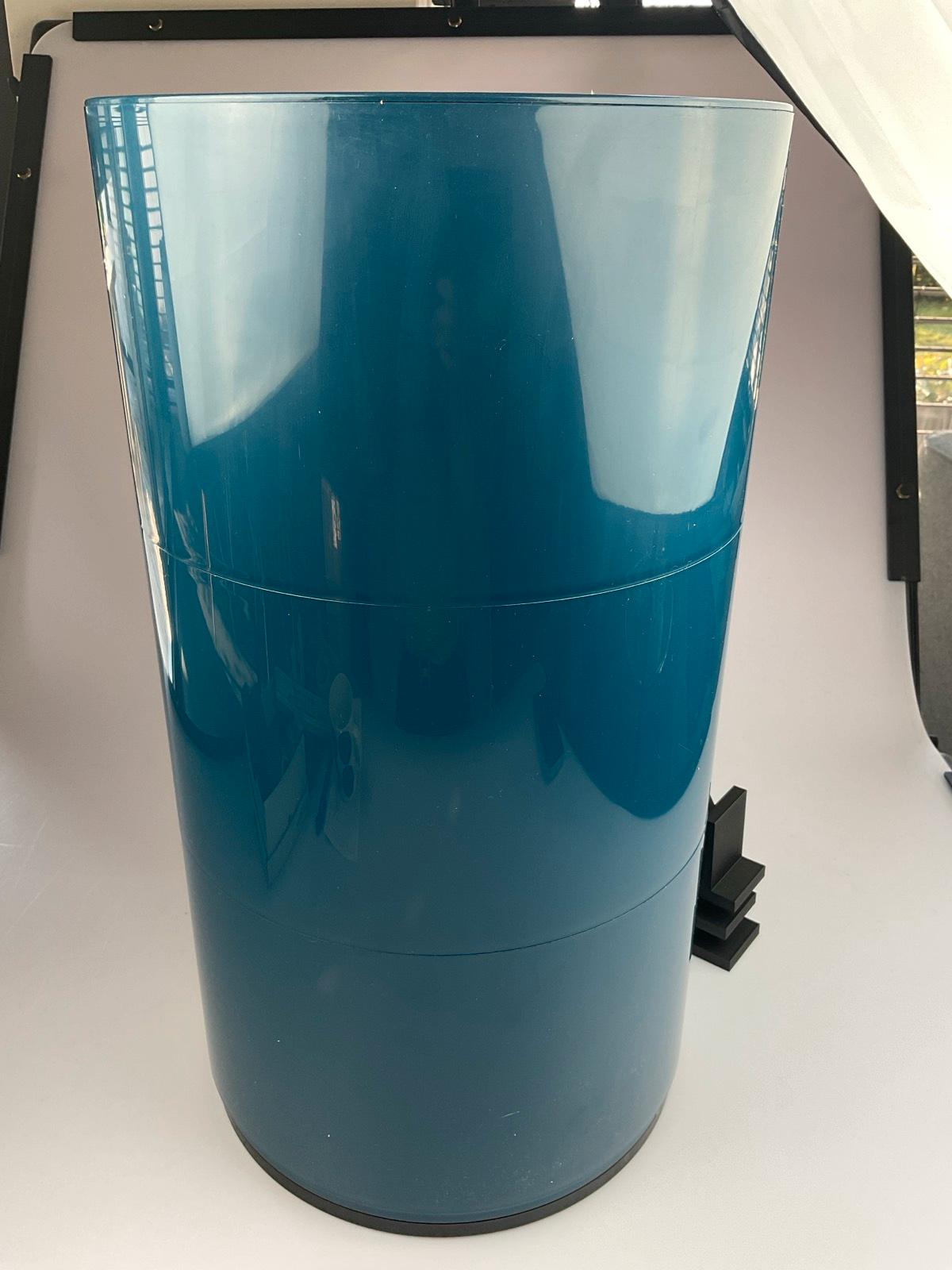 Kartell Componibili blau 3 er