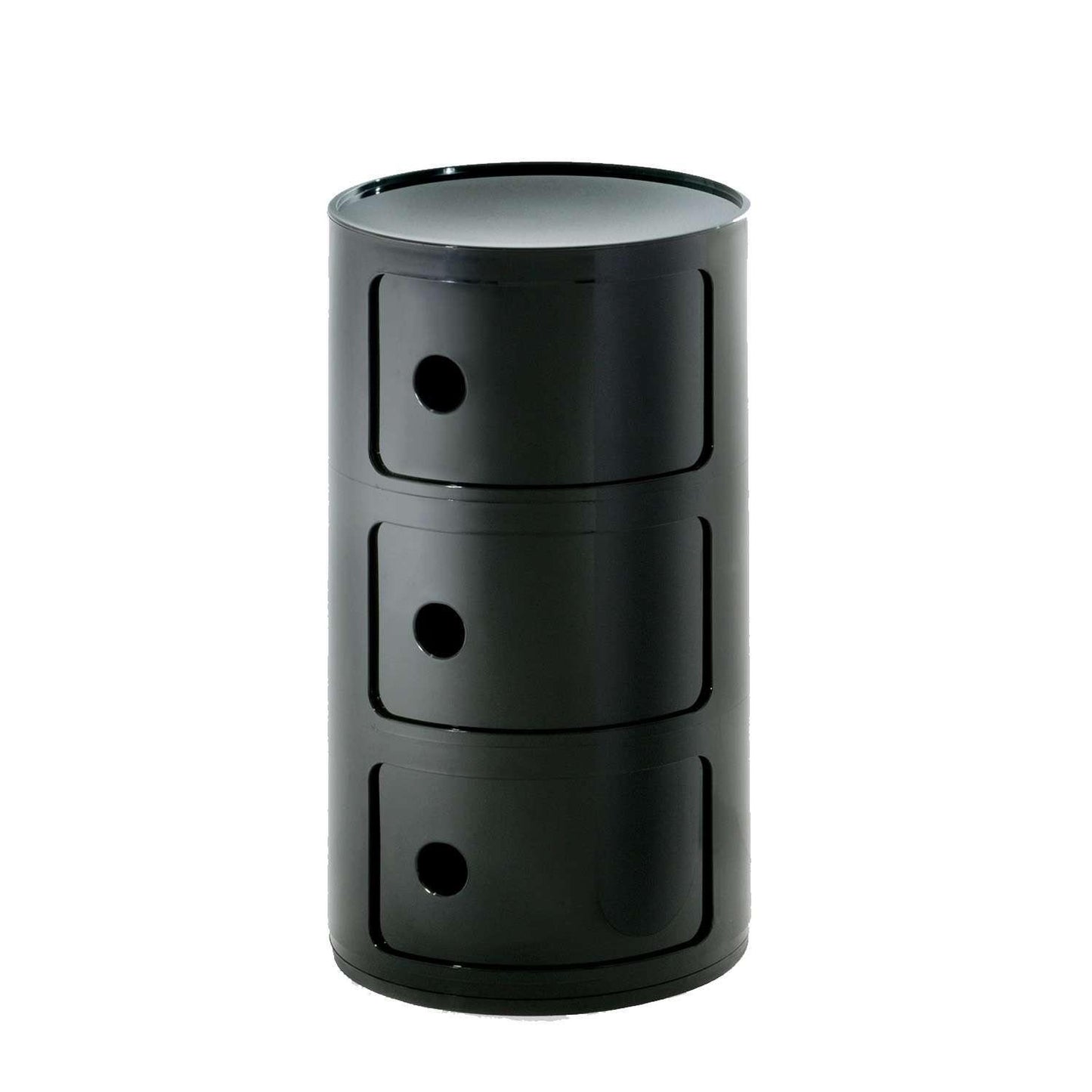Kartell Componibili schwarz 3 er