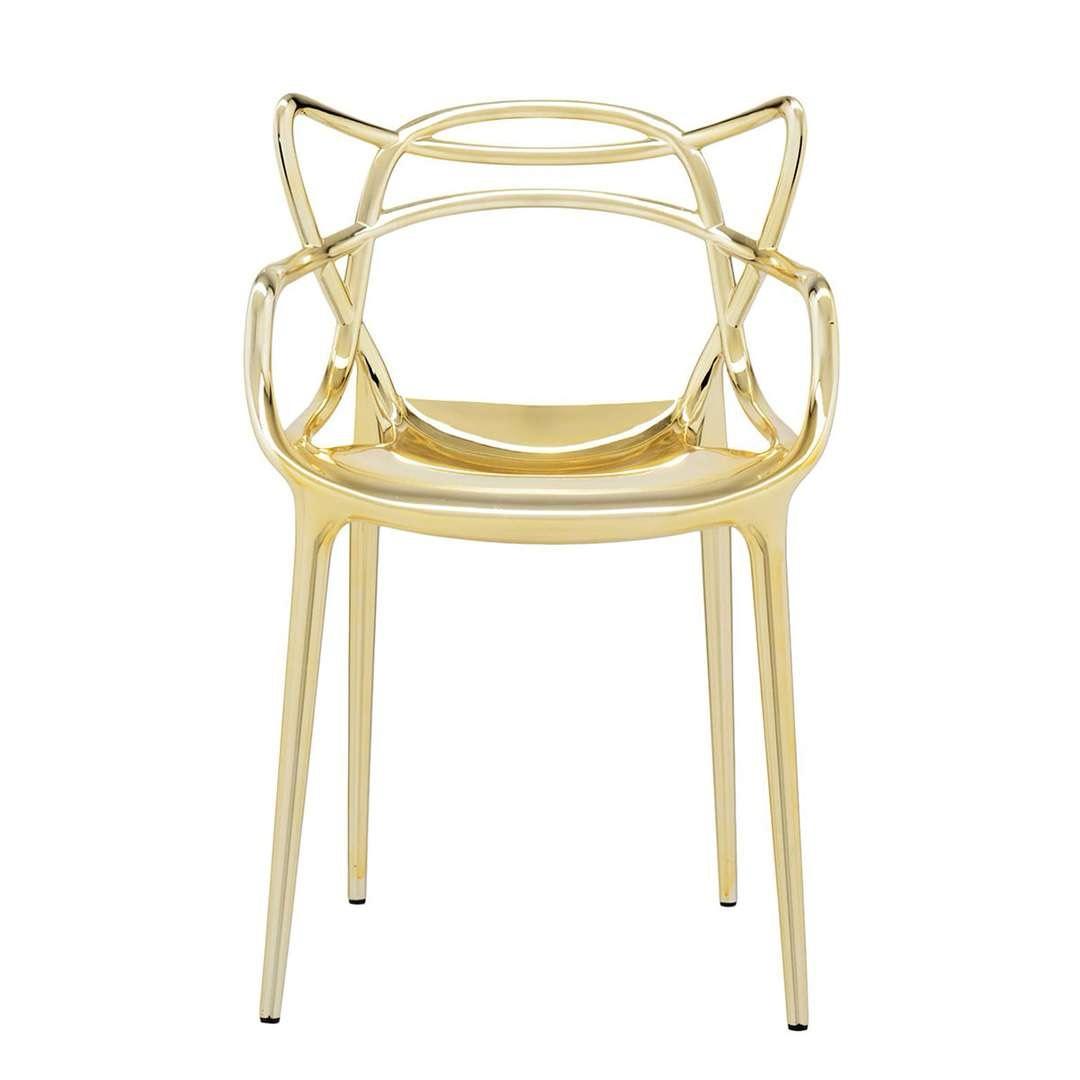 Kartell Masters Sedia Metalli Gold