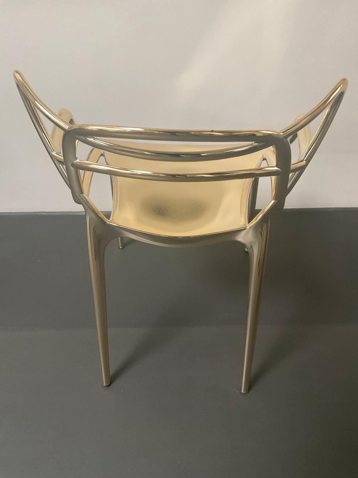 Kartell Masters Sedia Metalli Gold