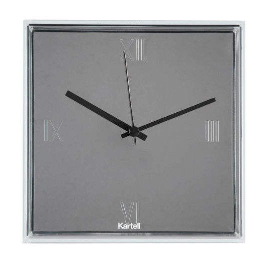 Kartell Tic Tac Uhr chrom