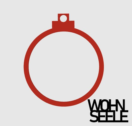 Wohnseele Christbaumanhänger
