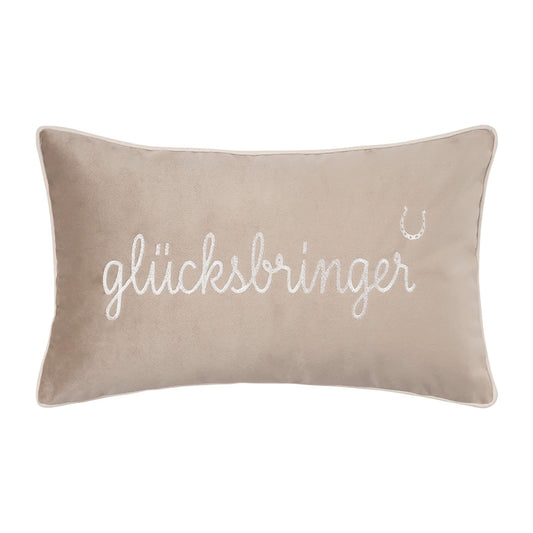 Pad Kissenhülle Letters Glücksbringer beige 30x50cm