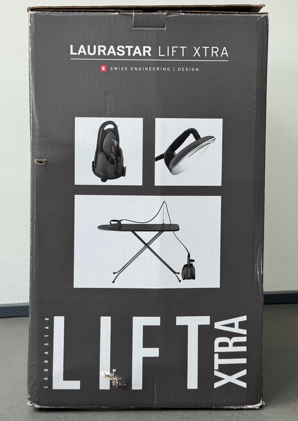 Laurastar - Dampfbügelstation Lift Plus ultimate black