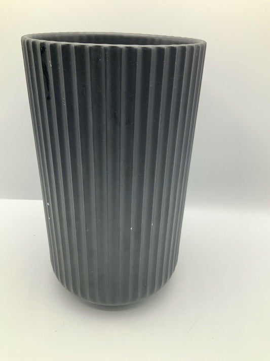 Lyngby Vase black 25 cm