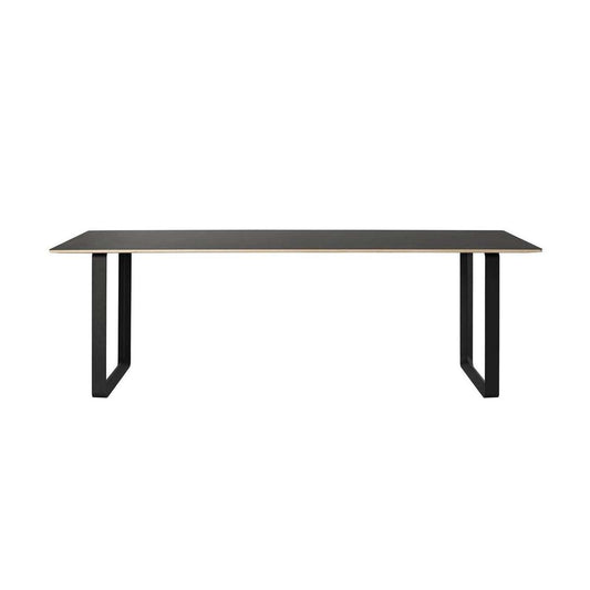 Muuto 70/70 Table 225x90cm black plywood Block