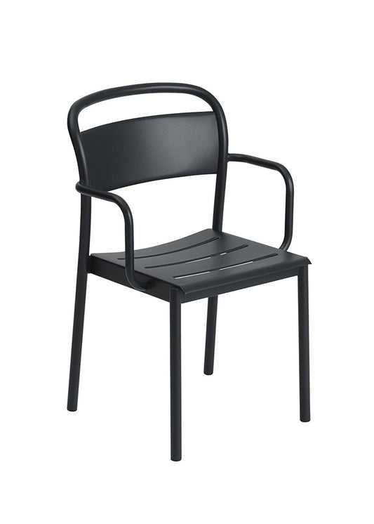 Muuto Linear Steel Armchair black