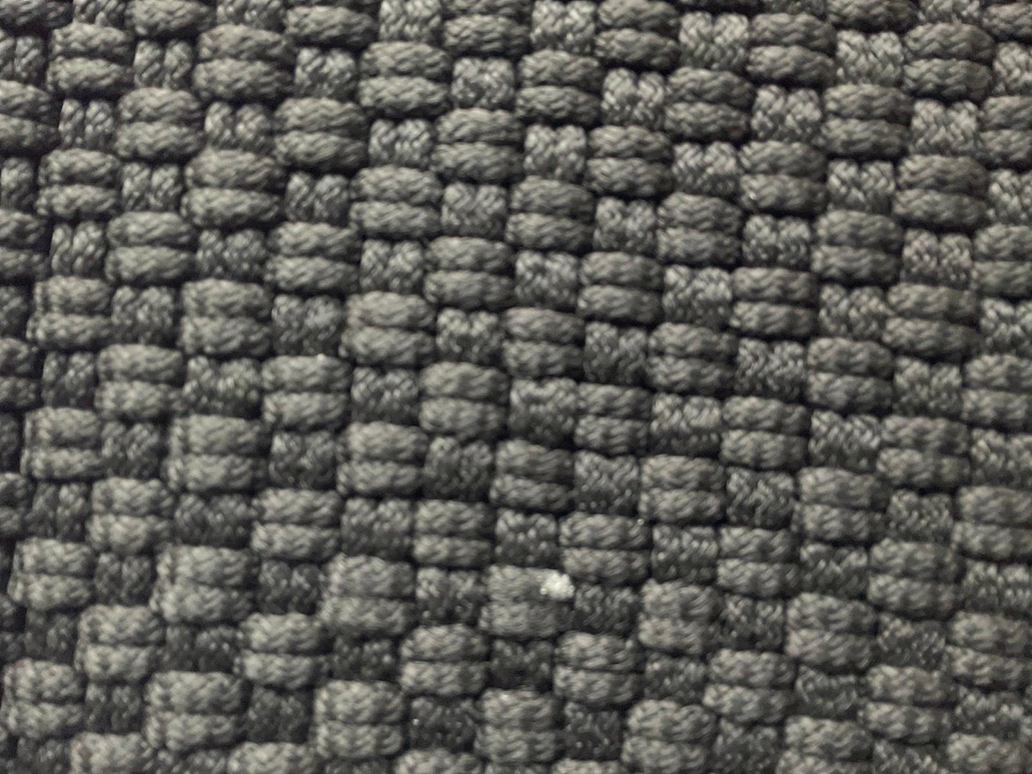 Pad - Teppich Bad und outdoor schwarz 126 x 70 cm