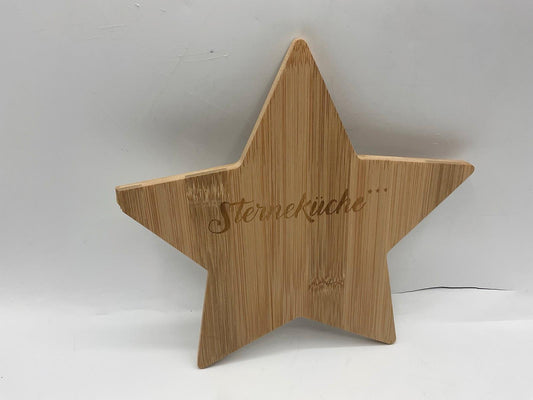 Räder Holzstern Sterneküche