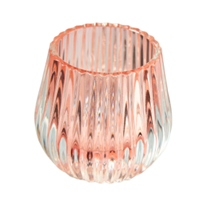 Glas Teelichtbecher "Millenium" H=7,5 cm D=8,5 cm
