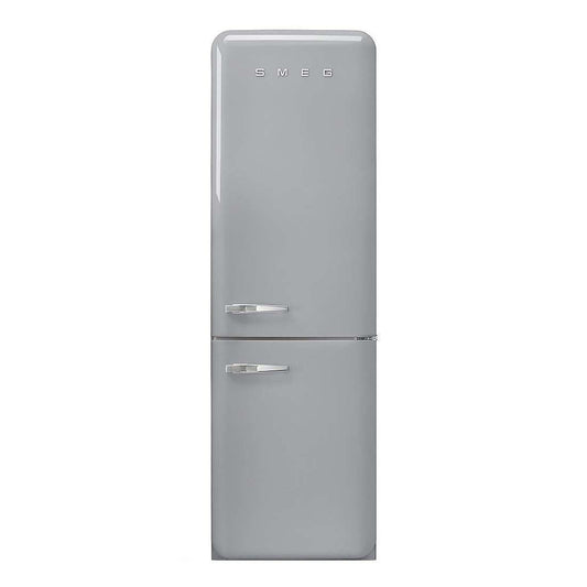 Smeg Kühl-gefriekombination FAB 32 polarsilber Anschlag rechts