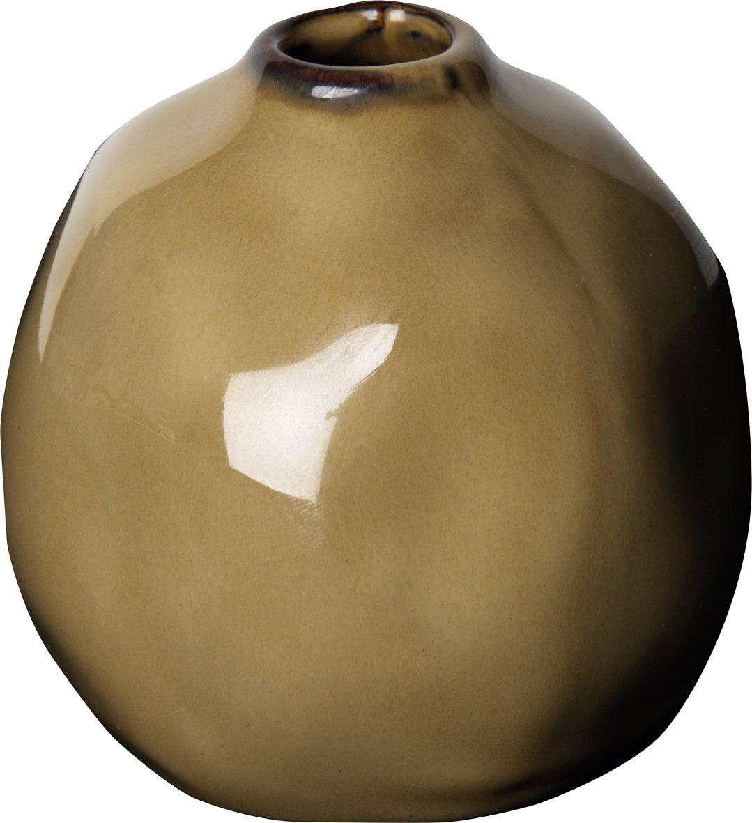 IHR CERAMIC VASE light brown