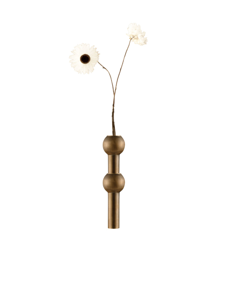Stoff Nagel Blumenvase