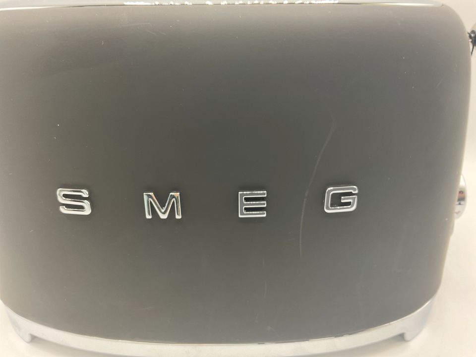 SMEG Toaster schwarz matt 2 Schlitz