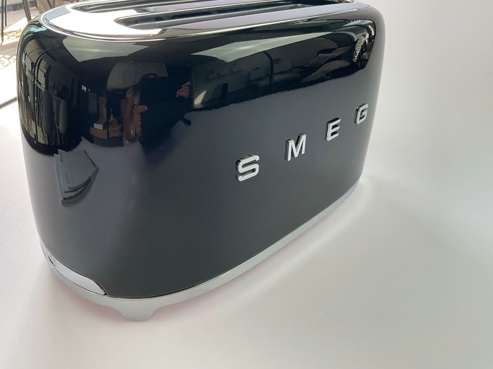 Smeg Toaster schwarz 4 Schlitz