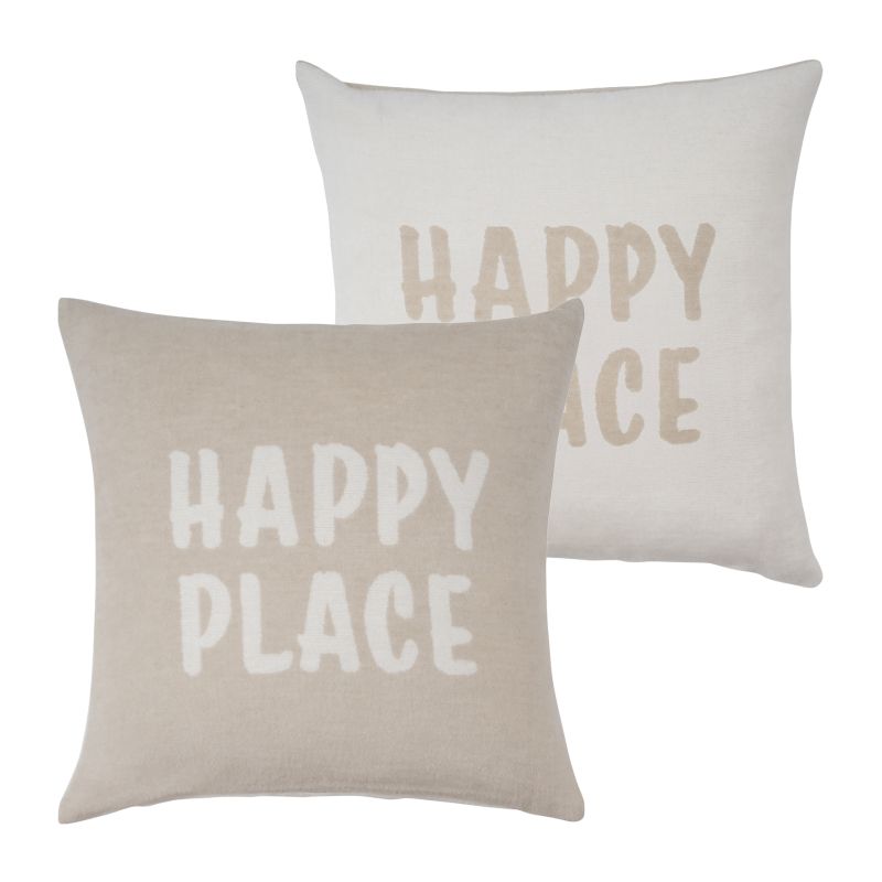 Pad COZY UP 50x50cm sand-creme happy