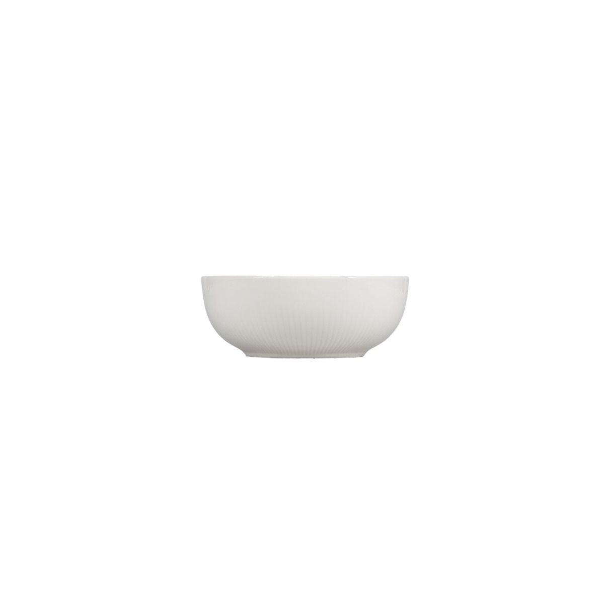 ONA Schüssel 16xH6cm weiß Solis
