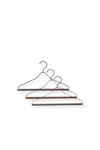 Ferm Living Coat Hanger - Set of 3 - Black