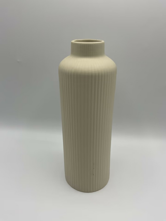 Storefactory Vase Adala H23cm beige