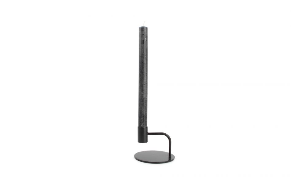 Salt and Pepper Kerzenhalter schwarz Pillar